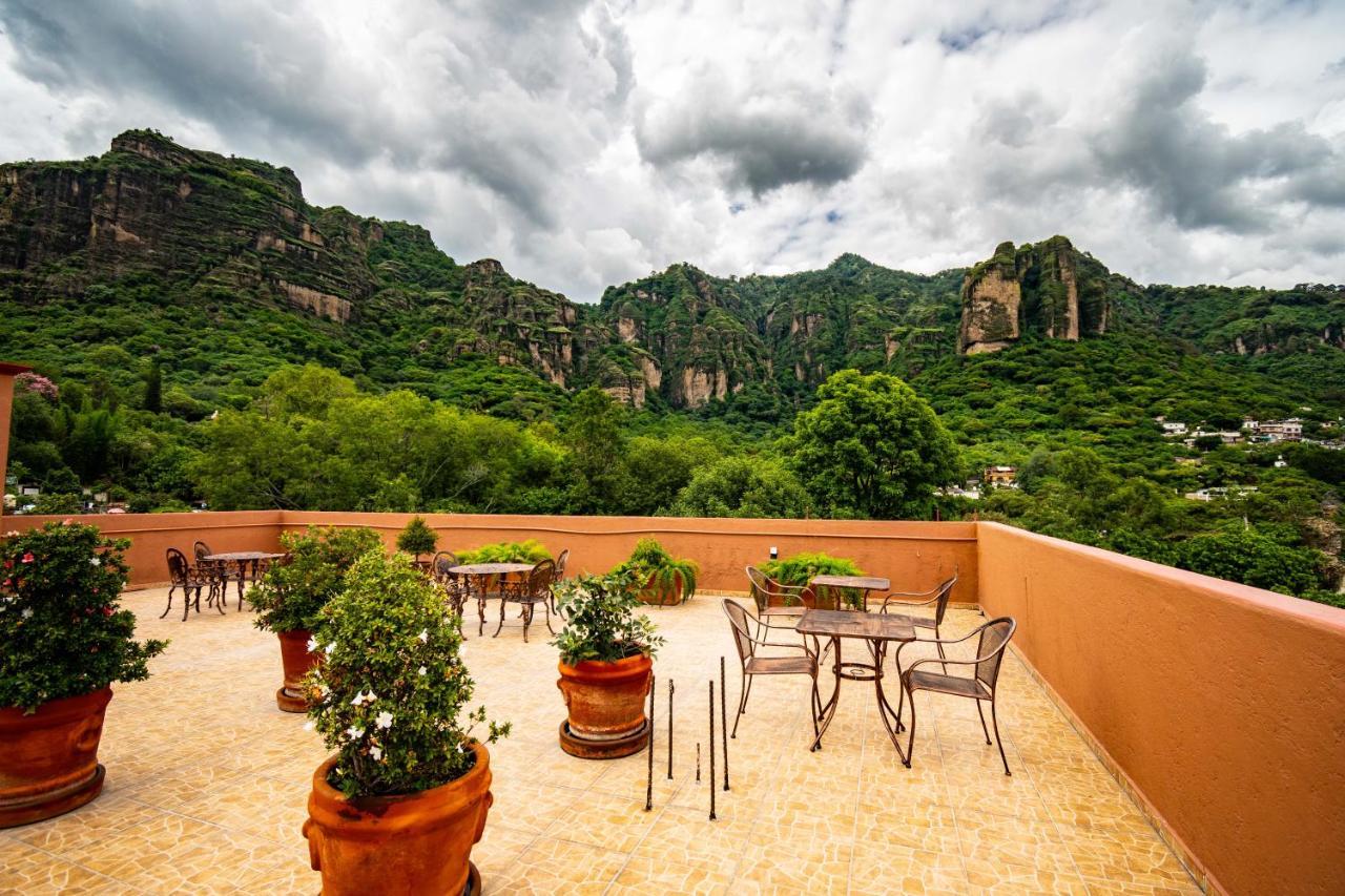 La Piramide Del Tepozteco Hotell Tepoztlán Exteriör bild