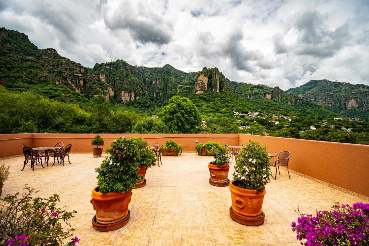 La Piramide Del Tepozteco Hotell Tepoztlán Exteriör bild